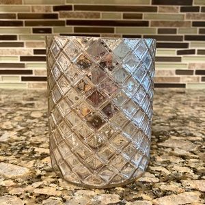 Silver Candle Holder